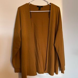 Forever 21 burnt orange cardigan